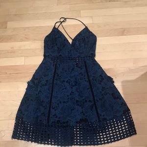 Lovers + Friends cut out lace dress